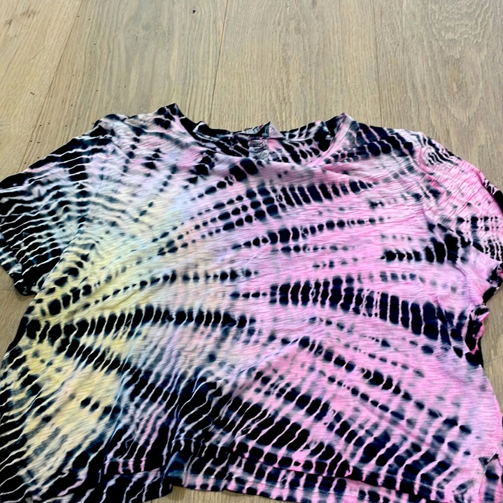 Tie dye tee hard tail size medium